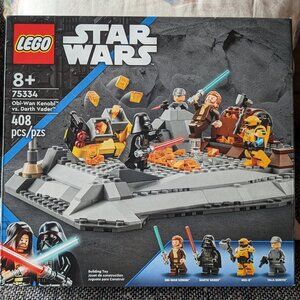 LEGO Star Wars Obi-Wan Kenobi vs. Darth Vader 75334 - New Factory Sealed